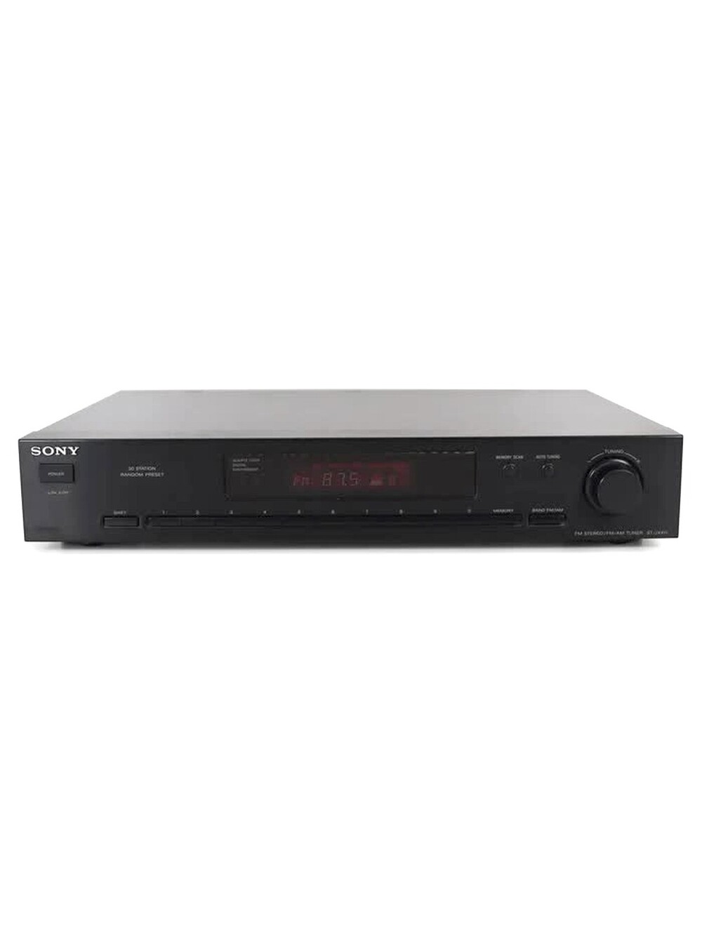 SONY ST-JX411 FM STEREO AM/FM DIGITAL TUNER QUARTZ HOME AUDIO WITH 30 PRESETS